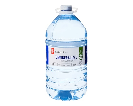 le Choix du Président Eau traitée déminéralisée - 4.0 L