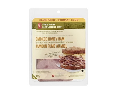 President's Choice Free From Honey Ham, Club Pack - 400.0 G