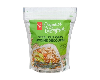 PC Organics Organic Steel Cut Oats - 1.0 KG