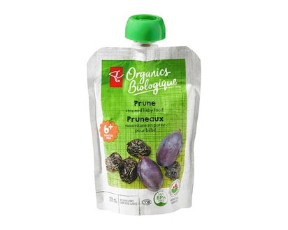 PC Organics Prune Strained Organic Baby Food - 128.0 ML