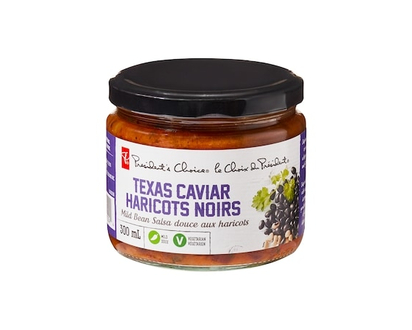 President's Choice Texas Caviar Mild Bean Salsa - 300.0 ML