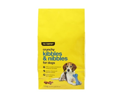 No Name Dry Crunchy Kibble Dog Food - 1.8 KG