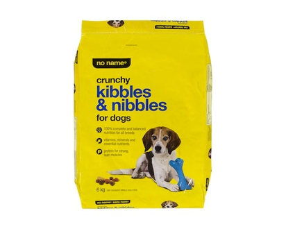 No Name Dry Crunchy Kibble Dog Food - 6.0 KG