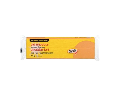 No Name Old Cheddar Cheese - 700.0 G