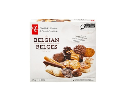 President's Choice Sélection de biscuits belges - 375 G