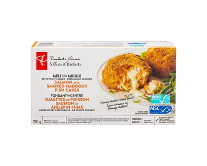 President's Choice Salmon & Haddock Fish Cake - 290.0 G