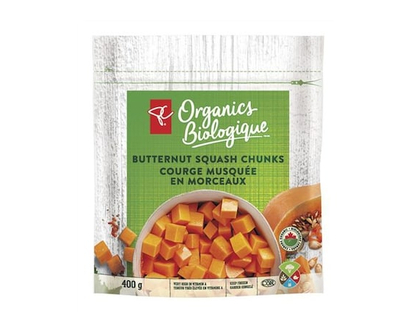 PC Organics Organic Butternut Squash Chunks - 400.0 G