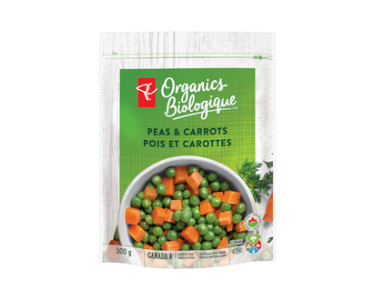 PC Organics Organic Peas & Carrots - 500.0 G