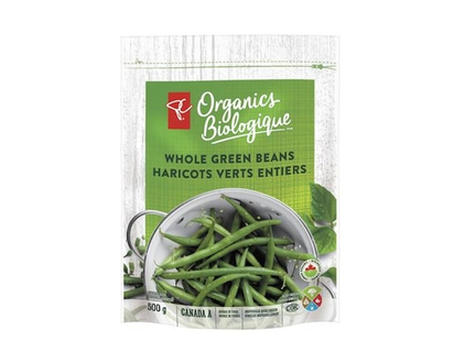 PC Organics Organic Whole Green Beans - 500.0 G