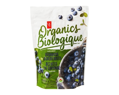 PC Biologique Bleuets en corymbe cultivés surgelés Biologiques - 600.0 G