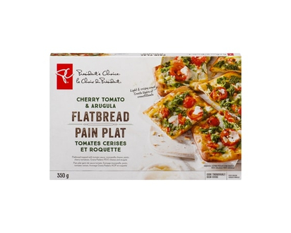 le Choix du Président Pain plat, tomates cerises et roquette - 350.0 G