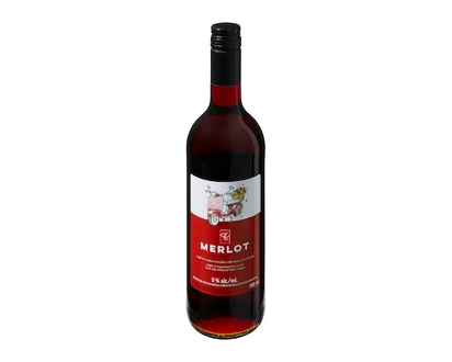 le Choix du Président Vin merlot désalcoolisé - 750.0 ML