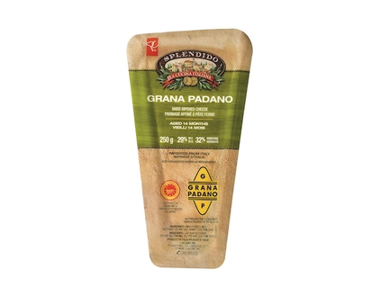 PC Splendido Grana Padano Hard Ripened Cheese Aged 14 Months - 250.0 G