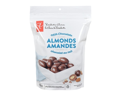 President's Choice Milk Chocolate Covered Almonds - 700.0 G