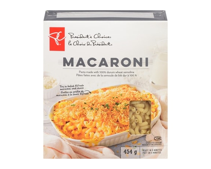 President's Choice Pâtes macaroni - 454 G