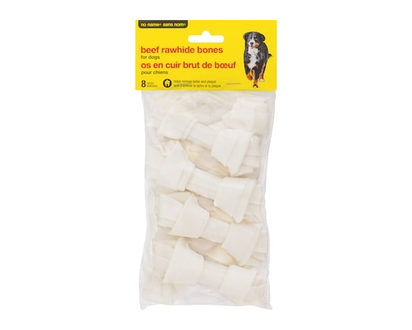 No Name Beef Rawhide Bones Dog Treats - 1.0 EA