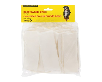 No Name Beef Rawhide Chips Dog Treats - 454.0 G