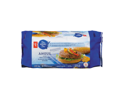 PC Blue Menu Angus Burger - 1.02 KG