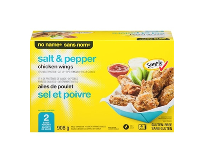 No Name Salt & Pepper Chicken Wings - 908.0 G
