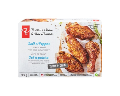 President's Choice Salt and Pepper Turkey Wings - 907.0 G