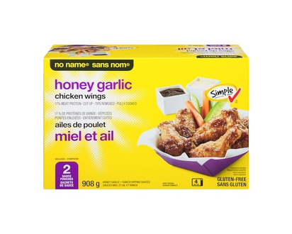 No Name Chicken Wings, Honey Garlic - 908.0 G