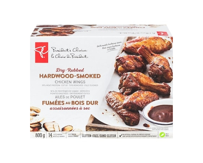 President's Choice Dry-Rubbed Hardwood-Smoked Chicken Wings - 800.0 G