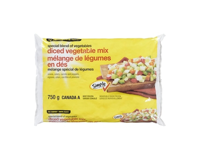 Sans Nom Mélange de légumes en dés - 750.0 G
