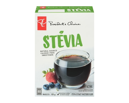 President's Choice Stevia Sweetener Packets - 80.0 G