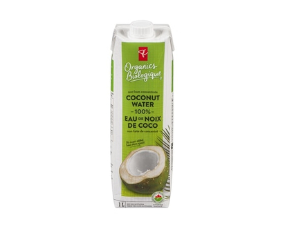 PC Organics Organic 100% Coconut Water - 1.0 L