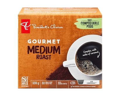 le Choix du Président Cartouches individuelles de café torréfaction moyenne Gourmet - 30.0 EA