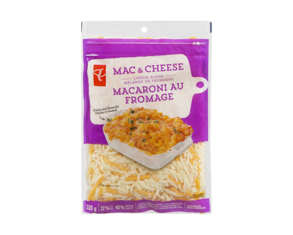 President's Choice Mac & Cheese Shredded Cheese Blend - 320.0 G