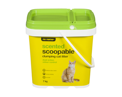 No Name Scented Dual Action Odour Control Scoopable Clumping Cat Litter - 7.0 KG