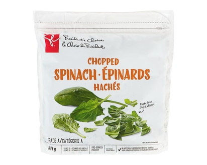 President's Choice Chopped Spinach - 500.0 G