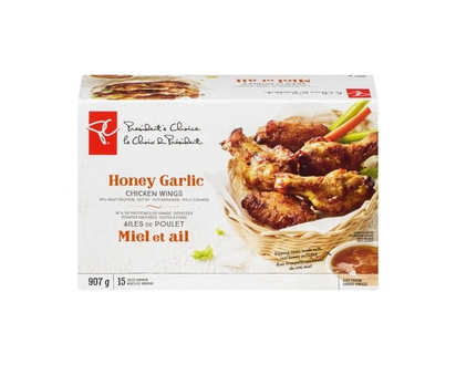 President's Choice Honey Garlic Chicken Wings - 907.0 G
