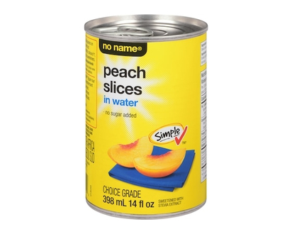 No Name Peach Slices in Water - 398.0 ML