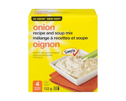 No Name Onion Mix for Soup & Recipe 4 x 28g - 28.0 G