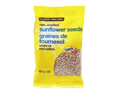 No Name Raw Unsalted Sunflower Seeds - 100.0 G