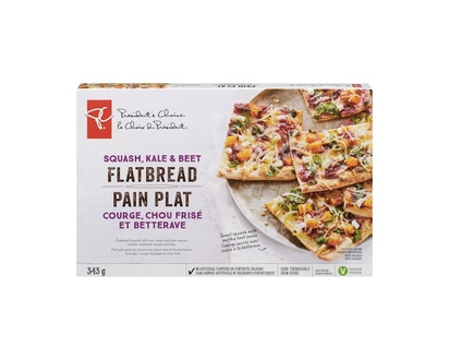 le Choix du Président Pain plat courge, chou frisé et betterave - 343.0 G