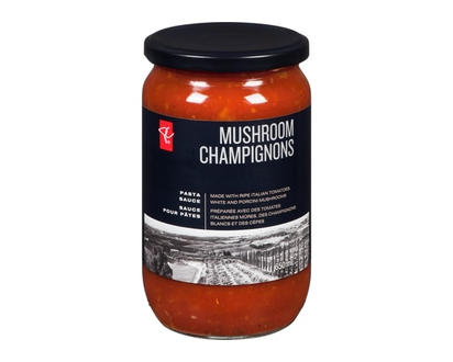 PC Collection noire Sauce Pour Pâtes Aux Champignons Porcini - 650.0 ML