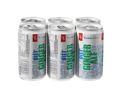 le Choix du Président Mini soda au gingembre diète, 6 canettes - 222.0 ML