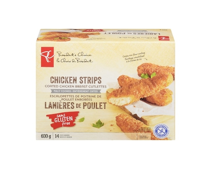 President's Choice Gluten Free Chicken Strips - 600.0 G
