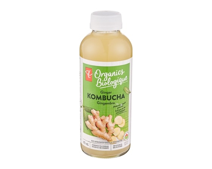 PC Organics Ginger Kombucha - 473.0 ML