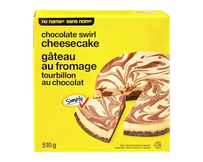 No Name Chocolate Swirl Cheesecake - 510.0 G