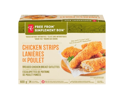 President's Choice Breaded Chicken Strips - 600.0 G