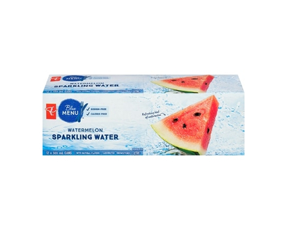PC Menu Bleu Eau pétillante melon d'eau - 355.0 ML
