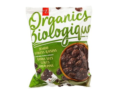 PC Biologique Raisins Secs Géants Format Collation - 1.0 EA
