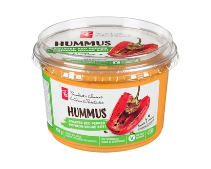 President's Choice Roasted Red Pepper Hummus - 454.0 G