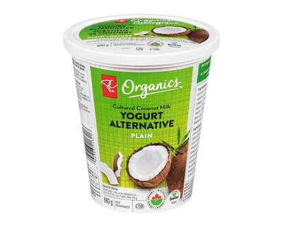 PC Organics Cultured Coconut Milk Plain, Unsweetened - 680.0 G