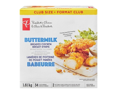 Buttermilk Breaded Chicken Breast Strips Club Pack - 1.81 KG