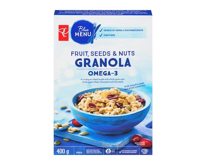 President's Choice Menu Bleu Granola Omega 3 - 400 G